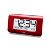 Technoline WT 197 Quartz Alarm Clock Metallic Red