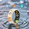 HPLSZCN Smart Ring Women, Size First - Fitness Tracker -
