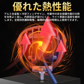 Aoling LED Work Light, 12V 24V Work Light, LED Bike Fog Lamp, Yellow, Motorcycle, Fog Light, LED, 20W Universal Waterproof LED Light, Motorbike LED Fog, Forklift Light, Set of 2