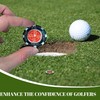 1Pcs Premium Golf Green Reader Level Ball Marker, High Precision