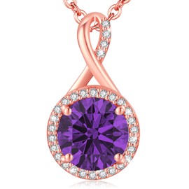 LAVUMO Necklaces for Women Sterling Silver Gold Necklace Pendant Jewellery Gifts for Her Girlfriend Mum Daughter Wife Friend Birthday Valentines Christmas Mothers Day Anniversary