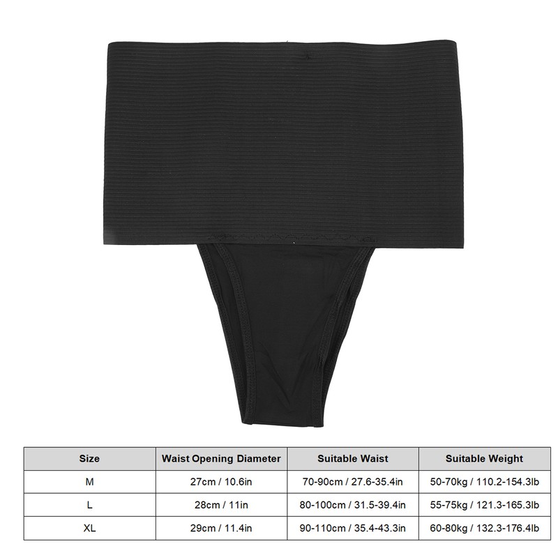 High Waisted Belly Control Underwear Women Soft Compression Postpartum Body