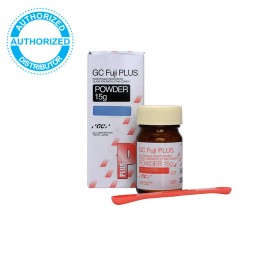 GC Fuji Plus Luting Cement Powder 15g / Liquid 7mL / Conditioner 6.5mL - Powder 15g (431012)