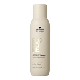 Schwarzkopf Professional BLONDME Bond Repair Nourishing Shampoo Hair Shampoo Smoothing Almond Oil White Tea Deeply Nourishing Hydrating And Softening 300 ml