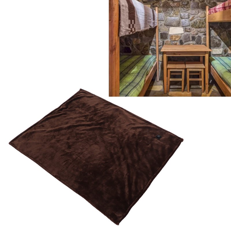 Electric Heated Blanket, Small 5V Quick Heating, Thickening, Flannel, USB