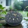 ModouString Steel Tongue Drum, 6 Inches 11 Notes Rain Drum