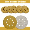 QYQRQF 5 Inch Sanding Discs Hook and Loop, 60 Grits
