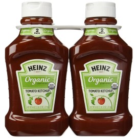 Heinz Organic Ketchup - 2/44oz