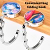 KOLZEMV 2 x Table Handbag Holder Hooks, Handbag Holder for