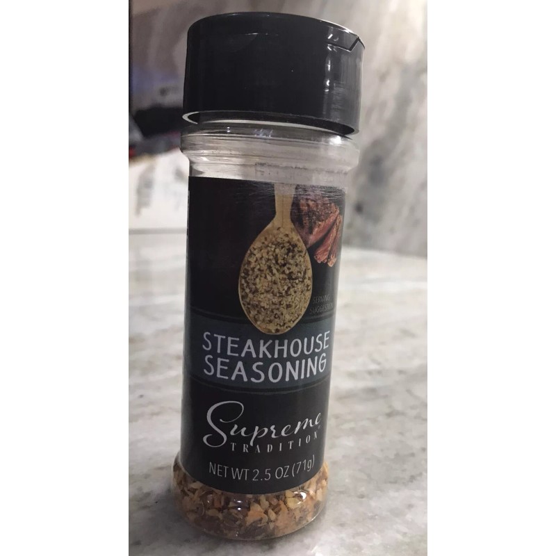 Supreme Traditions Steakhouse Seasoning:2.5o