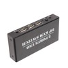 DisplayPort KVM Switch 2 Ports 4K 60Hz Dual Mode Aluminum