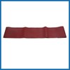 A ABSOPRO 38cm Dia Burgundy Faux Leather Car Steering Wheel