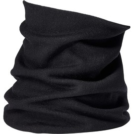 Enter the Complex® Soft Tube Scarf, Loop Scarf, 100% Merino Wool, Men and Women, Breathable - Black - One size