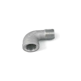 BSP 1/4" Male/Female Elbow Pipe Fitting - T316 (A4) Marine Grade Stainless Steel Pack Size : 1