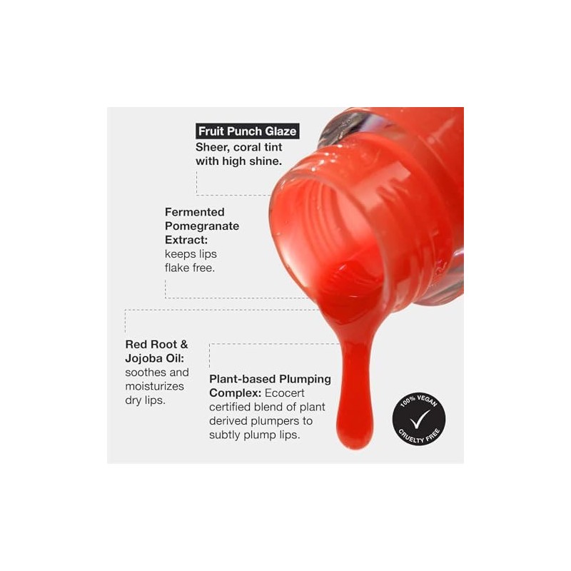 Innbeauty Project Aceite Para Labios Glaze De Innbeauty: Ponche De