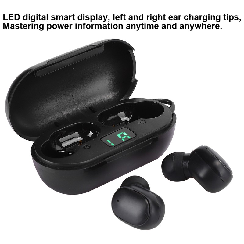 H6 Bluetooth Wireless Sports Earbuds TWS5.0 Mini Portable InEar Earphones