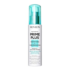 Revlon Prime Plus Makeup & Skincare Primer, Mattifying and Pore Reducing with Salicylic Acid and AHA, 30 ml