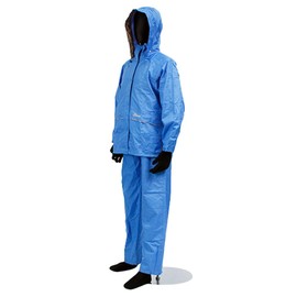 Okamoto Chemical Rain Suit Top and Bottom Set, Saxophone S -