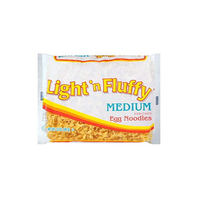 Light 'N Fluffy Medium Egg Noodles, 12 Ounce