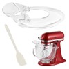 Pouring Shield for Kitchen-Aid 4.5-5 Quart Tilt-Head Stand Mixer, Removable