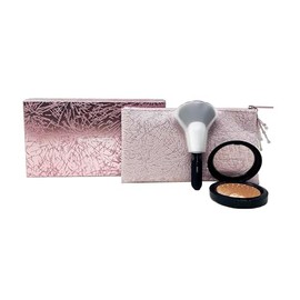 M.A.C Cosmetics Frosted Fireworks Collection Firelit Kit in Gold - Extra Dimension Skinfinish Highlighter (Soul Glow) and 1 Brush (143)