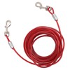 Dog Tie Out Cable Steel Wire Double Head Bite Resistant