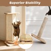 Couch Cat Corner Scratcher with Interactive Ball Toys for Cat,