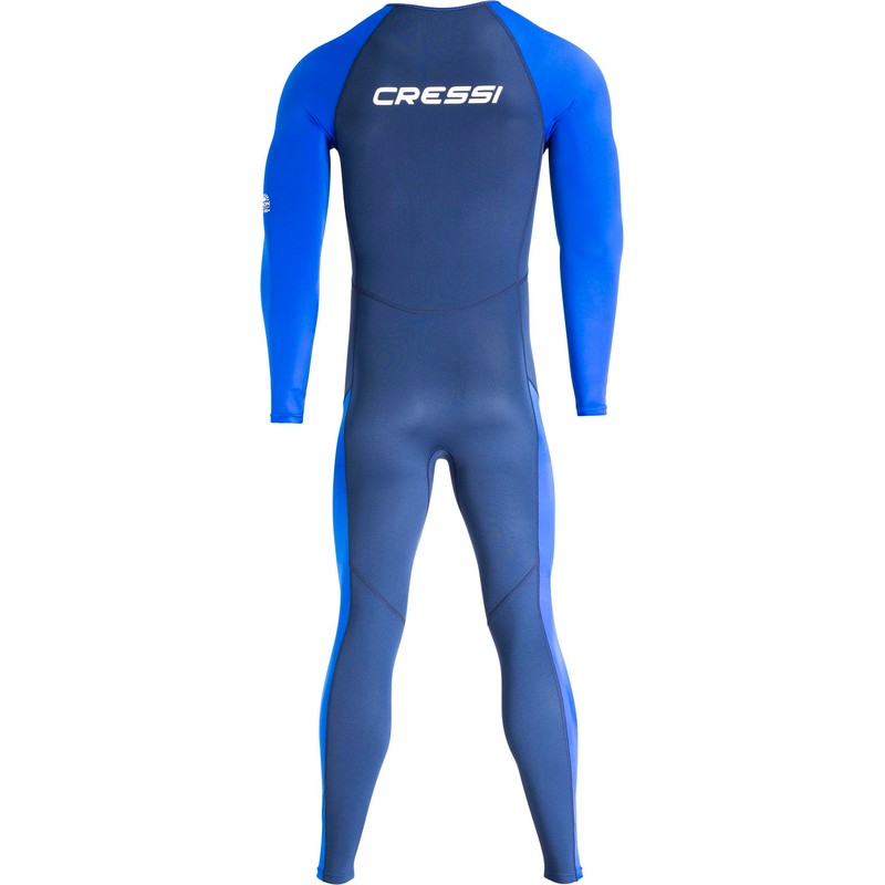 CRESSI Wahoo Man Monopiece Wetsuit Blue/Light Blue 2mm M/3 -