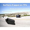 Ugozen Rubber Pedal Protector for Motorcycle Shoes Non Slip Black