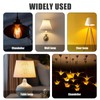 6pcs Light Socket Shade Rings, 1-3/8 Inches Thread Diameter Lamp
