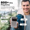 Coby Portable AM/FM Radio, Retro Pocket Radio for Indoor or