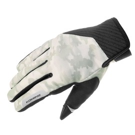 Komine GK-1853 Motorcycle Stretch Mesh Gloves Luce II Sand Camo XL