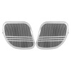 MACHSWON Motorcycle Tri-Line Speaker Grills, Front Fairing Speaker Cover, 2015-2022