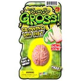 JaRu Zombie GROW BRAIN Lab Morgue Human Body Part Party Favor Science Prop Decoration