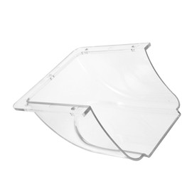 ORFOFE Practical Doorbell Rain Cover Acrylic Protection for Fingerprint Lock Outdoor Bell Protector