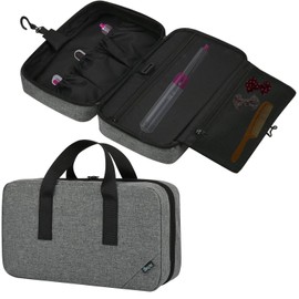 Beautyflier Travel Storage Bag Compatible with Dyson Airwrap Styler, Portable Organizer for Airwrap Styler and Attachments, Carrying Case for Shark FlexStyle Attachments, Great for Travel (Bag Only),