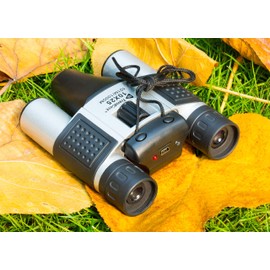 TrendGeek Fernglas mit Kamera für Erwachsene - Klein Feldstecher für Reisen, Vogelbeobachtung, Sport, Tierwelt, Tierbeobachtung, Jagd, Konzerte HD Fotoauflösung - Mini Ferngläser TG-125