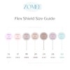 Zomee Flex Breast Nipple Shield Latch Assistance Inverted or Flat-