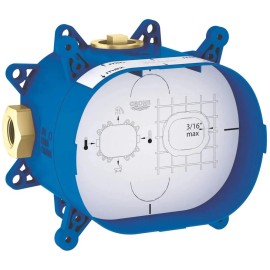 Grohe 35026000 1/2" Universal Rough-In Box  PVC  Grohflex Connection