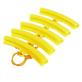 Rim Protectors for Alloy Wheels, 5PCS Bead Protector for Tire Machine Wheel Rim Protector Changers Motorcycle Car SUV Tyre Changing Edge Savers Tool Yellow