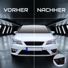 Fog lamp daytime running lights foils set tint film stickers,
