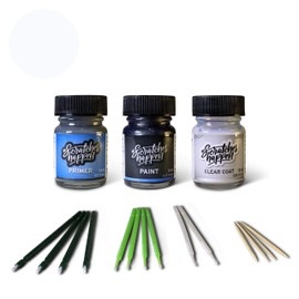ScratchesHappen Exact-Match Touch Up Paint Kit - White Cream/White Pearl (TW3) for Hyundai - Preferred (Paint + Clear Coat + Primer)