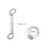 sourcing map Track Spikes Wrench Dual Interface Aluminum Non-Slip Shoes
