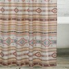 Barefoot Bungalow Phoenix Shower Curtain, 72x72-inch, Tan