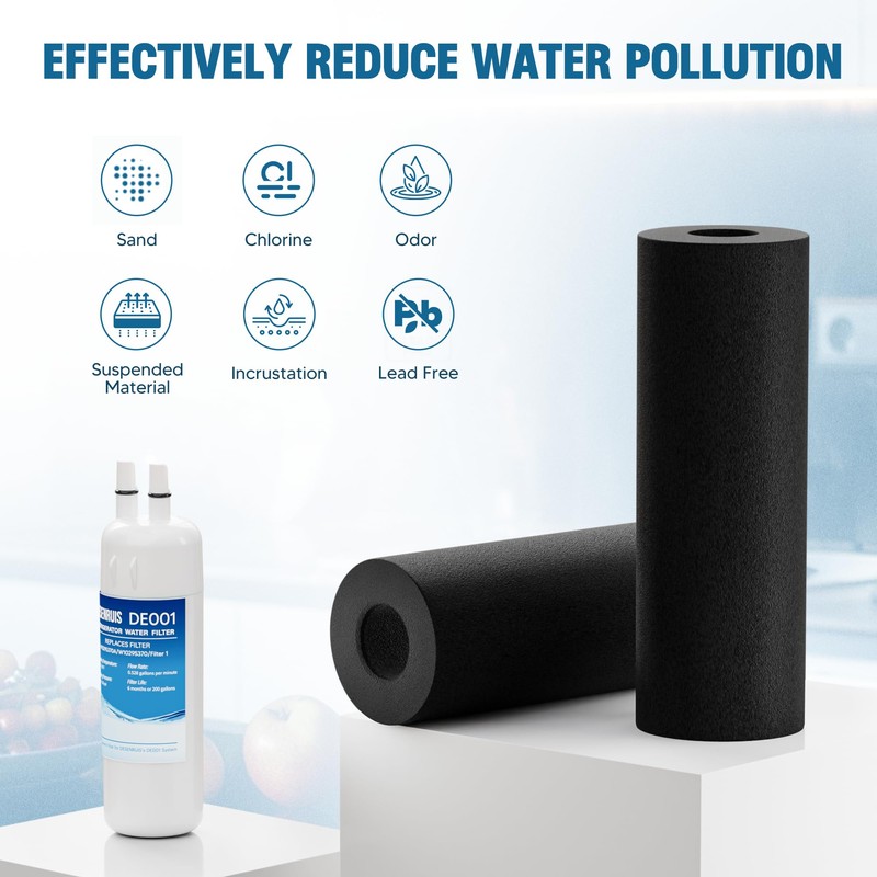 W10295370A Water Filter Replacement Compatible with W10295370, EDR1RXD1, Filter 1,