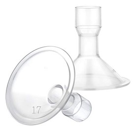 Maymom MyFit 17mm Shield (2pc) Compatible w Maymom Widemouth Connector Not Original Spectra S2 Accessories Spectra S1 Not Original Spectra Pump Parts Spectra Flange