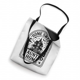 Home Sweet Haunted Home Gothic House Design Tote Bag