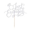 Sodasos Just Engaged - Decoración de pastel para decoración de