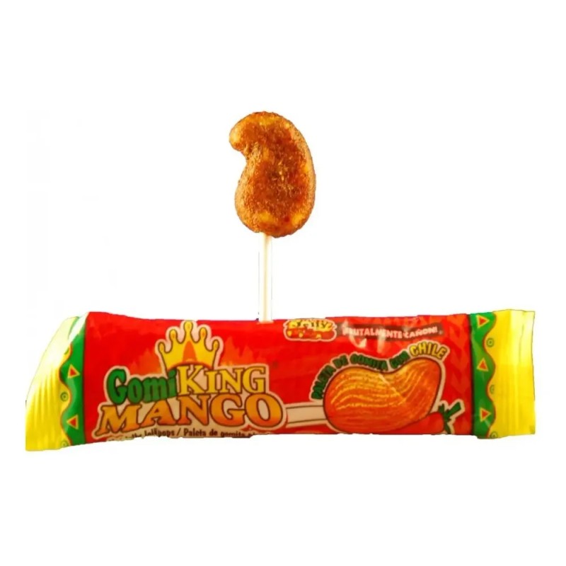 Paleta De Gomita Enchilada Gomi King Mango 47 Piezas Karla