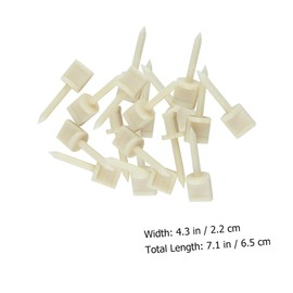 BESPORTBLE 10 Pcs Nylon Archery Target Nails Durable Outdoor Accessories for Archery Practice Competitions Lightweight Portable for Essential for Position Marking